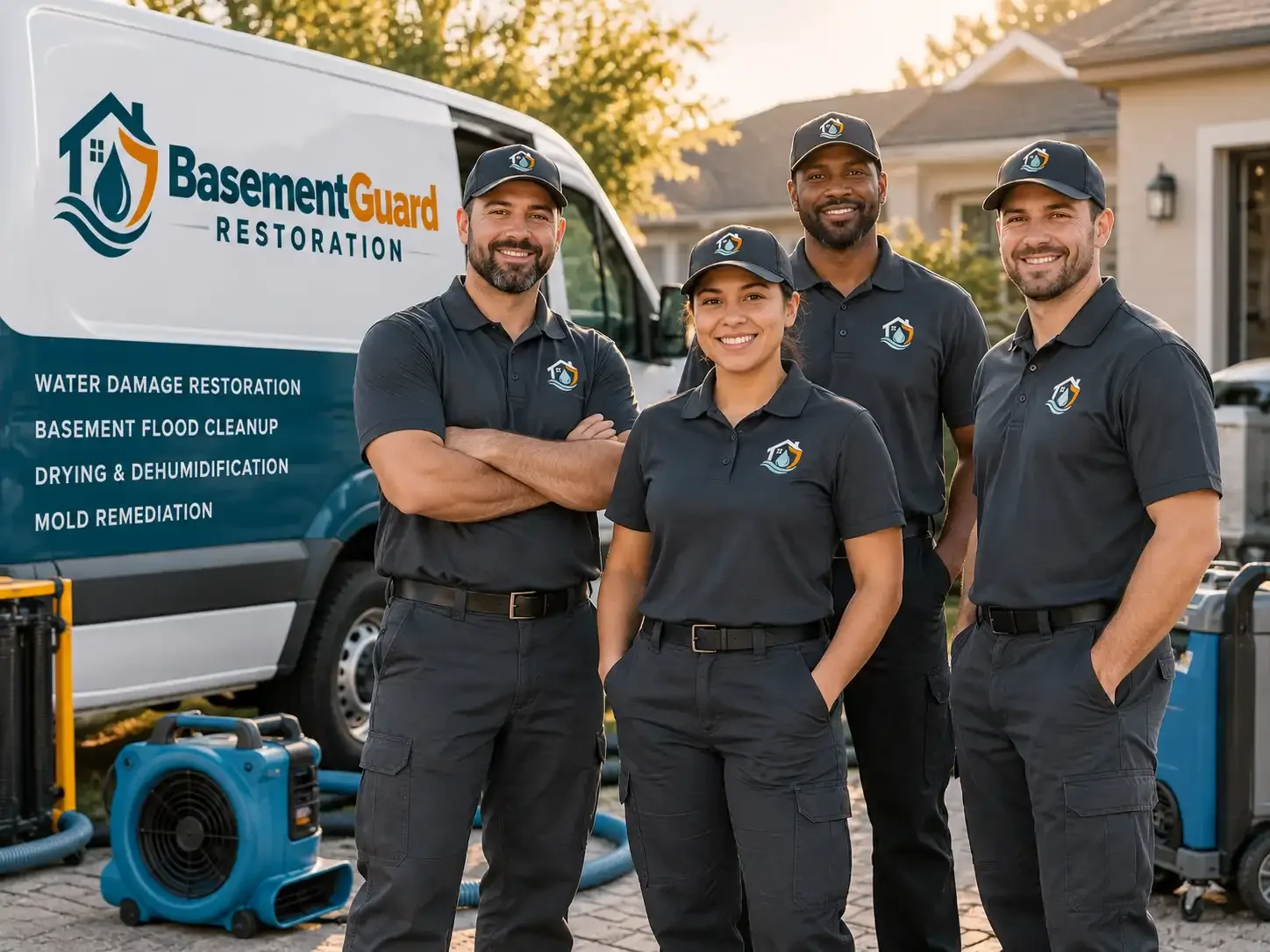 Basement Water Damage Restoration company in Prue, OK